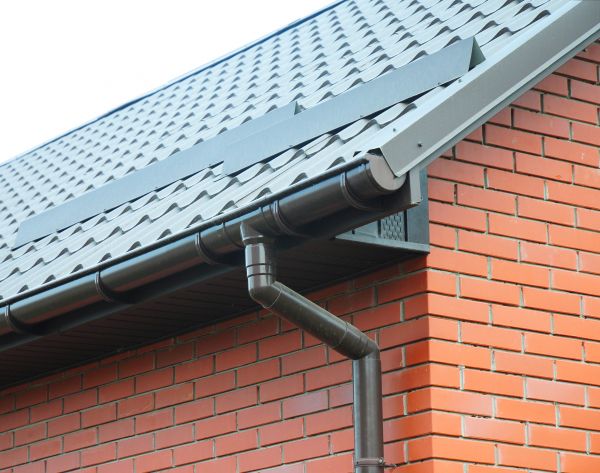 Roof Downspout Installation in Milford
