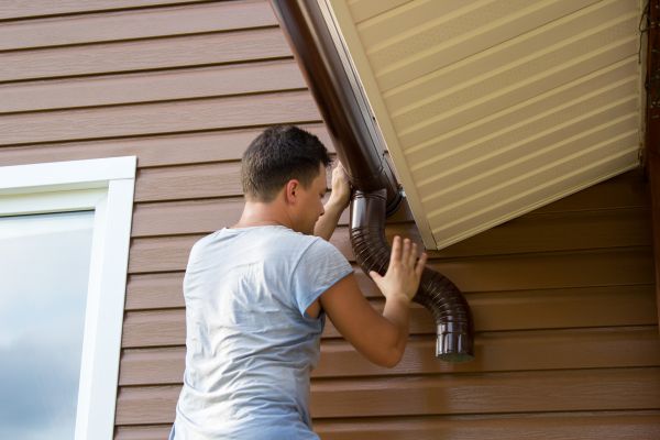 Porch Gutter Repair in Milford