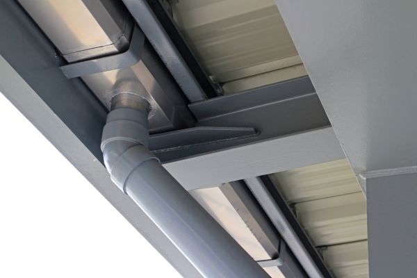 Gutter Downspout Relocation in Milford