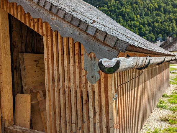 Wood Gutter Installation in Milford