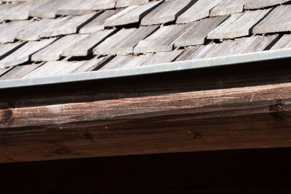 Wood Rain Gutter Installation in Milford